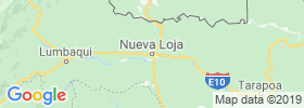 Nueva Loja map